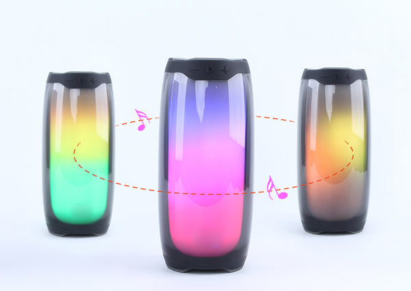 Premium Bluetooth Speaker with Dynamic LED Light Show - Portable Wireless Subwoofer