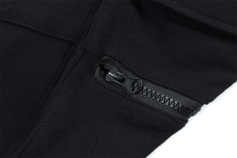 Contemporary Straight-Leg Overalls with Back Zipper Detail