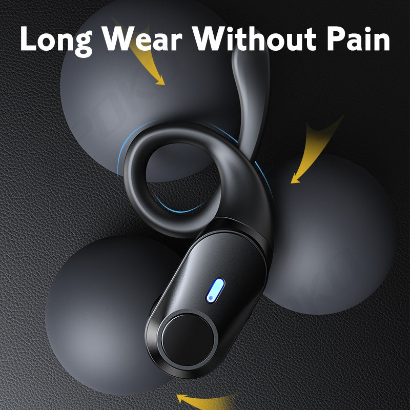 Wireless Sports Bluetooth 5.1 Earbuds - IPX7 Waterproof Headset with Charging Case