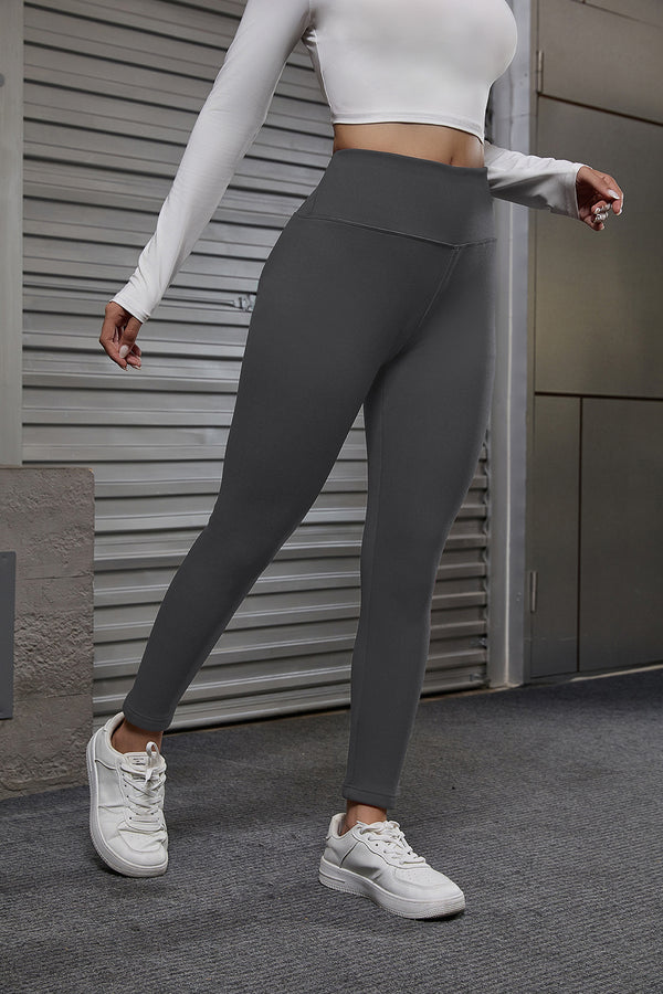 Premium Velvet High-Waist Leggings - Hip-Lifting Athletic Tights
