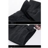 Black Python Tactical Combat Pants with Reinforced Knee Protection