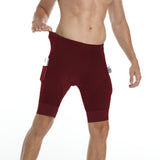 High-Performance Cycling Shorts with Sweat-Absorbing Cushion - Men's Breathable Bicycle Pants