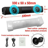 Premium Bluetooth Home Theater Sound System - Wireless Computer Speaker with Remote Control