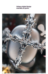 Mystical Gothic Cross AirPods Max Cover - Premium Resin Protection