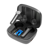 Waterproof Wireless Bluetooth Earbuds with Digital Display - Sports In-Ear Headphones