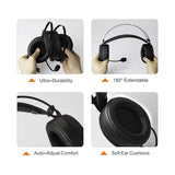 Professional Gaming Headset with Deep Bass - E-Sports Audio Excellence