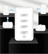 Premium Magnetic Wireless Power Bank - 12800mAh Portable Charger with LED Flashlight