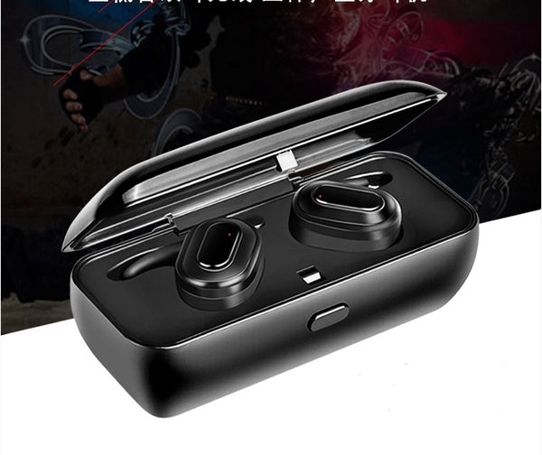 Premium X26 Wireless Bluetooth 4.2 Earbuds - Sports Waterproof TWS Headphones with Microphone