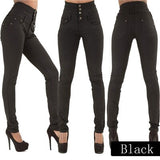 High Quality Woman Denim Pencil Pants Top Brand Stretch Jeans High Waist Pants