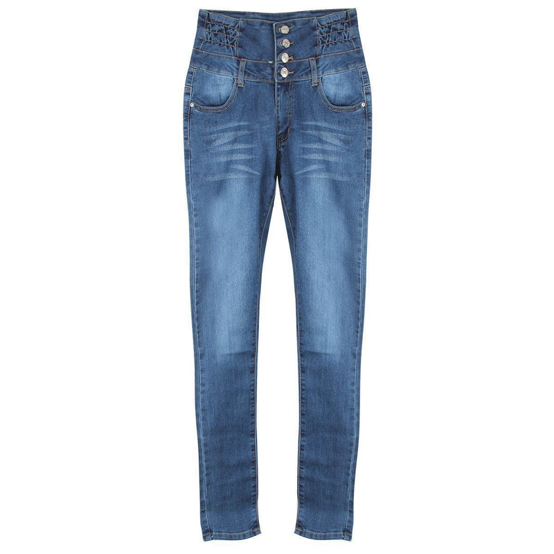 High Quality Woman Denim Pencil Pants Top Brand Stretch Jeans High Waist Pants