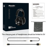 Wireless Bluetooth 5.0 Headphones - T7 Active Noise Cancelling Over-Ear Headset with Voice Control
