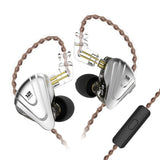 Professional KZ ZSX Terminator Gaming Headset - 12-Unit Hybrid Driver Audio Experience