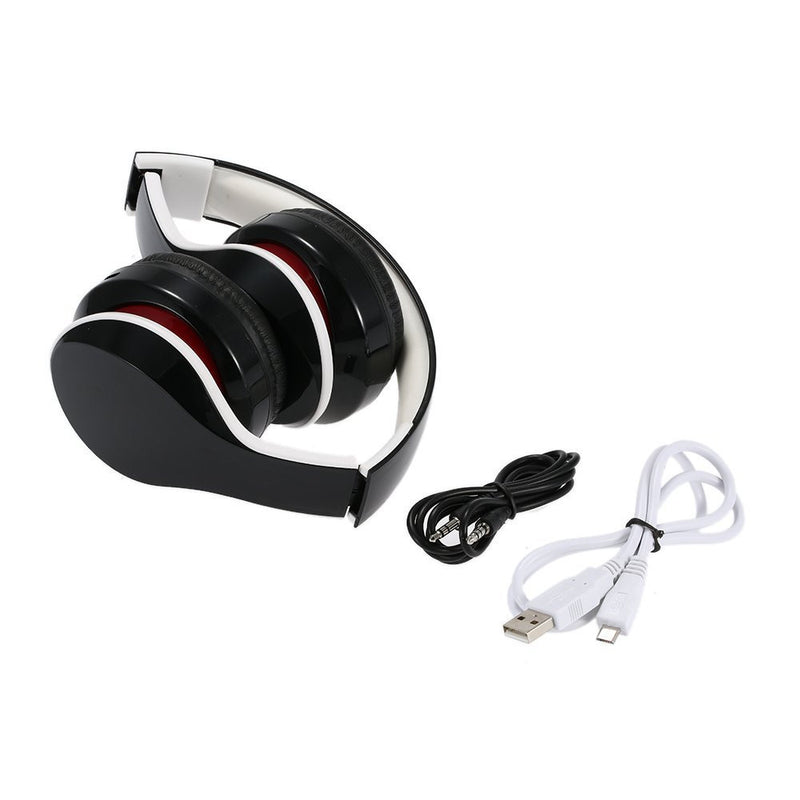 Professional Wireless Bluetooth Headphones - Premium Sports Foldable Design with Microphone