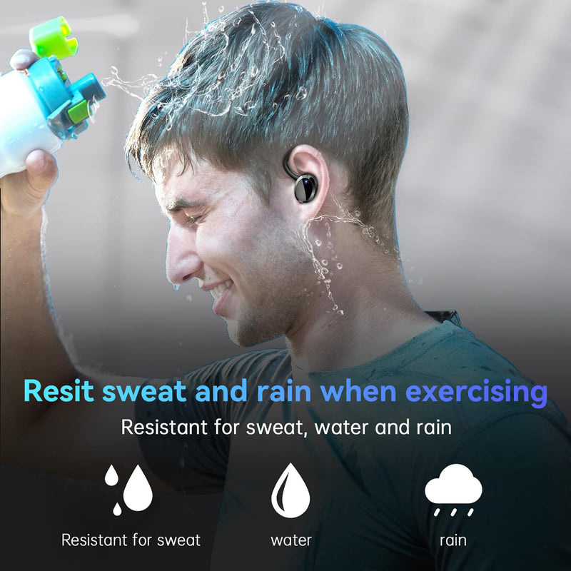 Premium Q38 Wireless Bluetooth Earbuds - Waterproof Sports Headphones with Digital Display