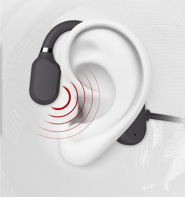 Revolutionary Open-Ear Wireless Sports Earphones - 5H Playtime & IPX4 Waterproof