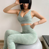 Premium Women's Yoga Activewear Set - Breathable Performance Suit