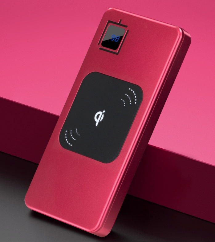 Premium Portable Power Bank - High-Capacity Mobile Charger with LCD Display