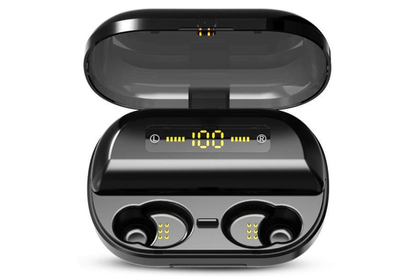Wireless Bluetooth Earbuds with 2400mAh Charging Case - Premium Sound Quality