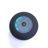 Portable Waterproof Bluetooth Speaker - Mini Wireless Audio Device with LED Lights
