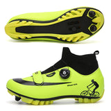 Professional Mountain Cycling Shoes - Men's Lock-In Power Bicycle Shoes