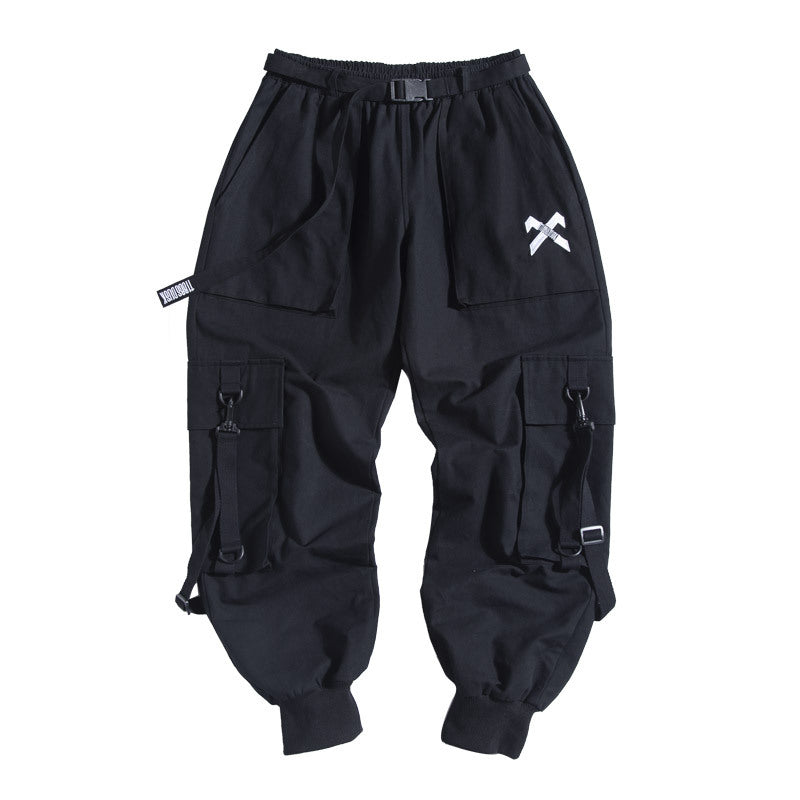 Military Style Cargo Overalls - Tactical Workwear Jumpsuit