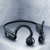 Wireless Bone Conduction Bluetooth Earphones - Open Ear Design with Touch Control