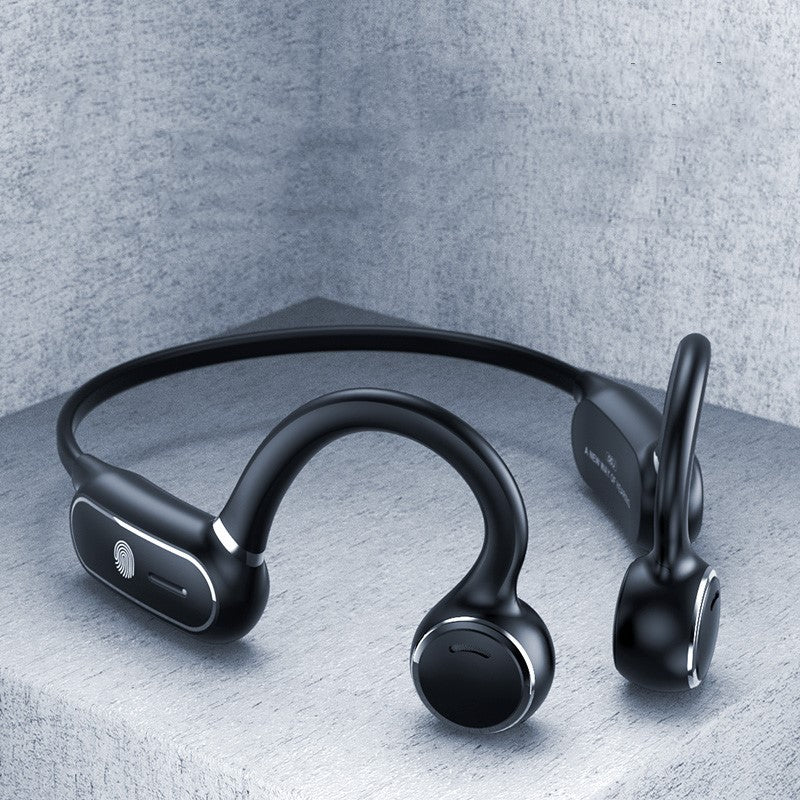 Wireless Bone Conduction Bluetooth Earphones - Open Ear Design with Touch Control
