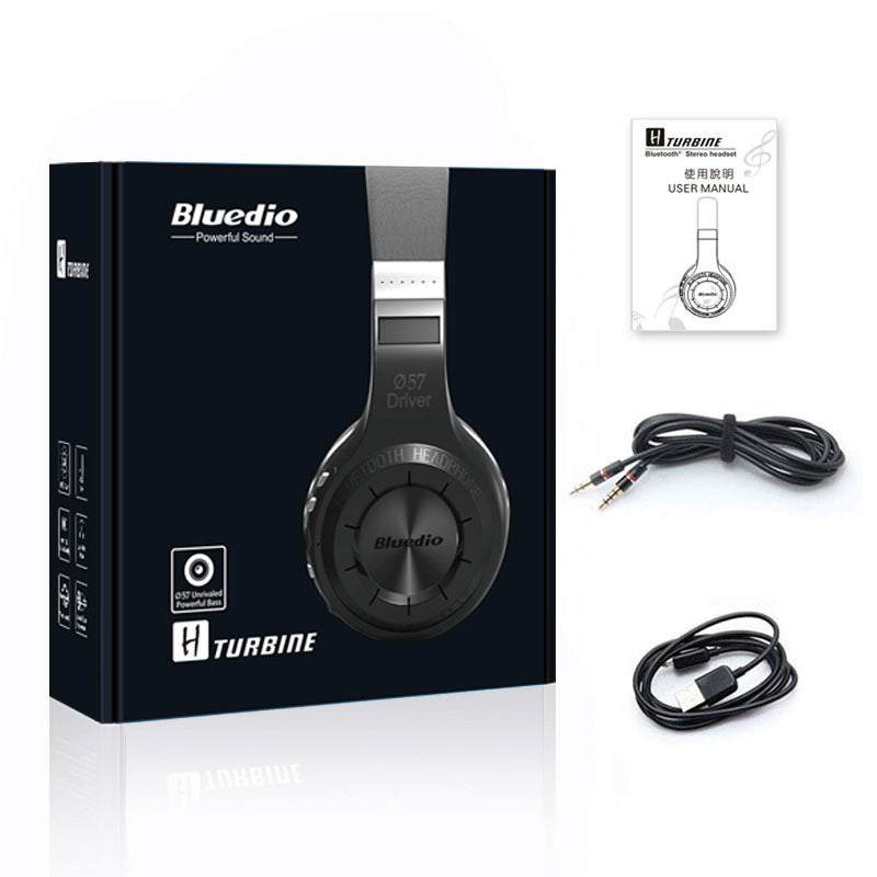 Wireless Bluetooth Headphones - HiFi Stereo Subwoofer Headset with 57mm Drivers