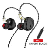 TRN VX Professional Hybrid In-Ear Earphones - 6BA+1DD Drivers with Detachable Cable