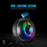 Premium Wire-Controlled Gaming Headset - Immersive Colorful Surround Stereo Audio Experience