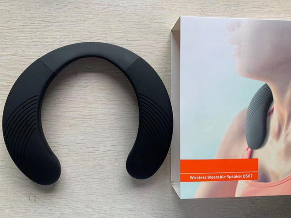 Innovative Wearable Bluetooth Neckband Speaker - 3D Surround Sound Experience