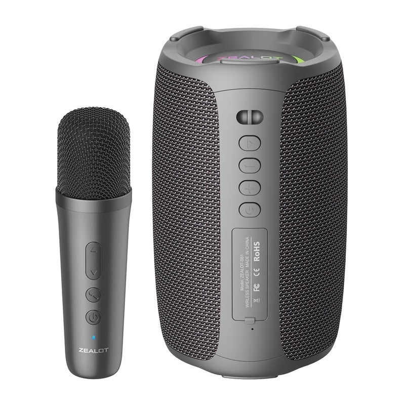 Wireless Karaoke Bluetooth Speaker with Microphone - 20W Portable Audio System