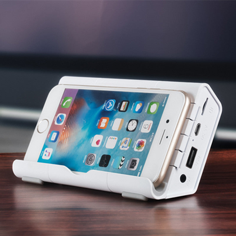 Portable Mini Bluetooth Speaker with Card Slot - Compact Subwoofer Sound System