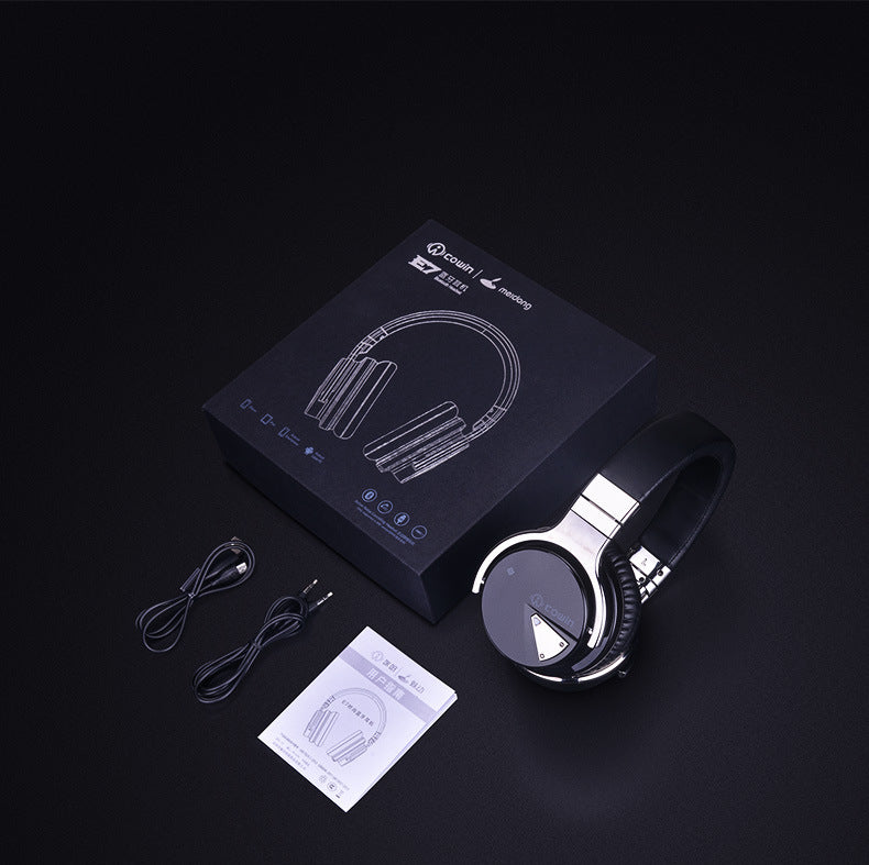 Wireless Bluetooth Headphones with Active Noise Cancelling - Premium Over-Ear Headset