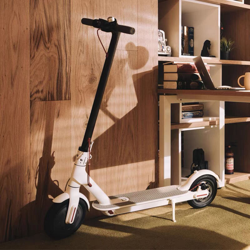 Foldable Electric Scooter - Aluminum Alloy Frame with Double Disc Brakes