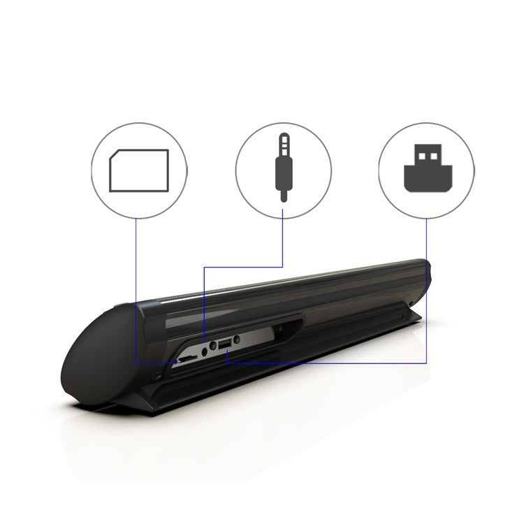 Bluetooth Wall-Mounted Wireless Speaker - Dual 5W Stereo Sound System