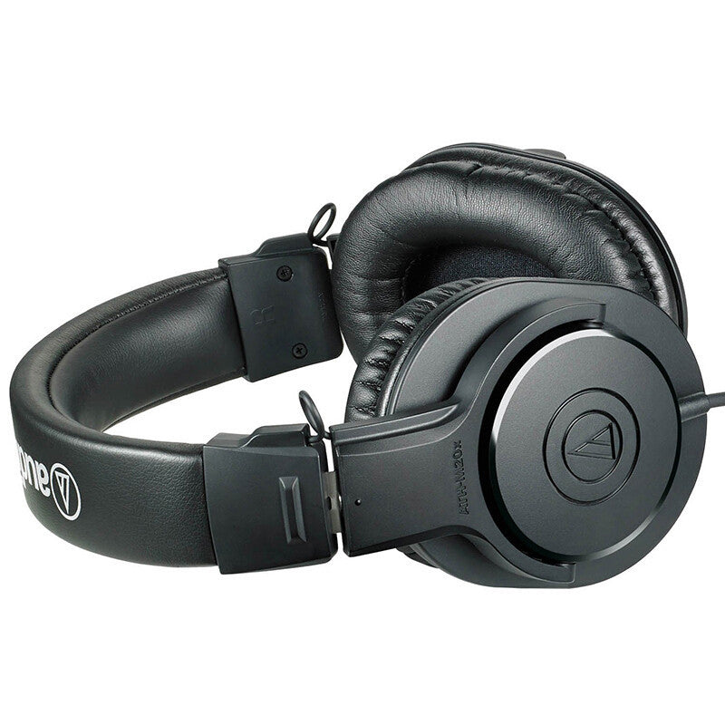 Professional ATH-M20X Studio Monitor Headphones - Premium Audio Recording Equipment