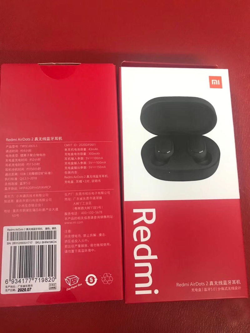 Wireless Bluetooth 5.0 Earbuds - True TWS Stereo Headphones with Charging Case
