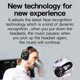 Wireless Bluetooth 5.0 Headphones - T7 Active Noise Cancelling Over-Ear Headset with Voice Control