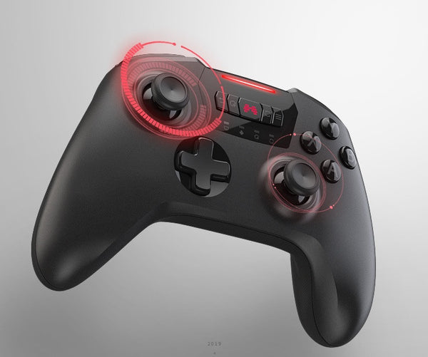 Wireless Gaming Controller - North Pass Spartan 2 USB Gamepad with Vibration