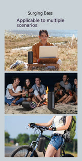 Waterproof Bluetooth Speaker S49Pro - 20W Wireless Outdoor Sound System