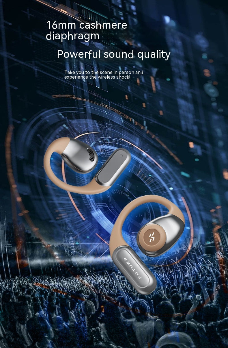 Wireless Bone Conduction Bluetooth Headphones - Long Battery Life Sports Earbuds