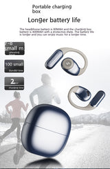 Wireless Bone Conduction Bluetooth Headphones - Long Battery Life Sports Earbuds