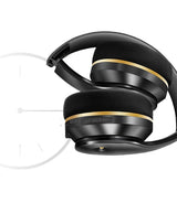 Wireless Bluetooth Headphones with Active Noise Cancellation - Premium Over-Ear Stereo Headset