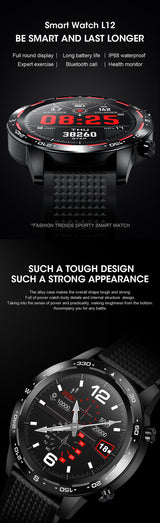 Advanced Waterproof Smart Fitness Tracker - 1.54" Touch Screen Sports Bracelet