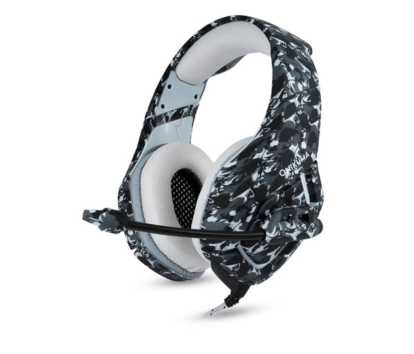 Professional Gaming Headset with Microphone - Camouflage Design for PS4, PC & Mobile