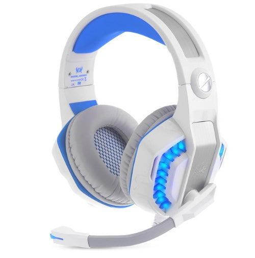 Professional Gaming Headset with Crystal Clear Microphone - Blue E-Sports Audio Experience