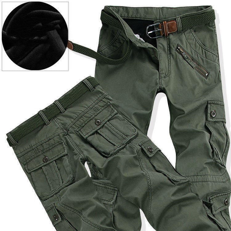 Multi-Pocket Cargo Work Overalls - Heavy Duty Plush Padded Professional Workwear