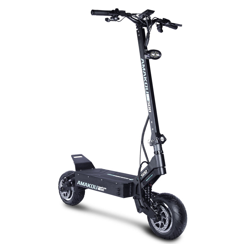 High-Performance 72V Electric Scooter - 5000W Motor, 62 Mile Range, Foldable Design
