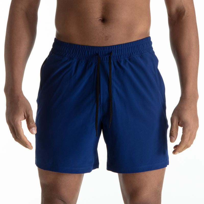 Men's Exercise Mesh Stitching Casual Quick-drying Shorts